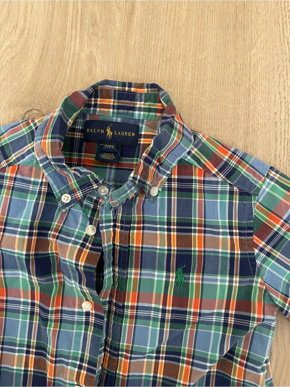 Ralph Lauren Boys Button Down (2T)